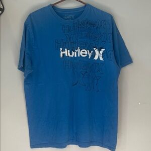 Hurley Graphic Blue Short Sleeve Tee Mens xl